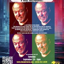 THE WORLD OF PHIL HENDRIE Comes to Theatre West in September