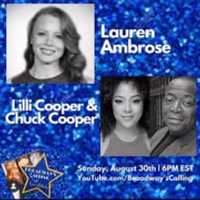 Chuck Cooper, Lauren Ambrose, and Lilli Cooper Join Host Lance Roberts For A Mini Reu