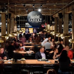 TIME OUT MARKET NEW YORK for Super Bowl Sunday