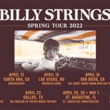 Billy Strings Confirms Spring Headline Tour