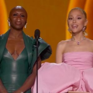 Video: Cynthia Erivo & Ariana Grande Use WICKED Lyrics to Present at Oscars