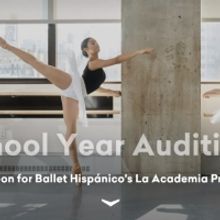 Ballet Hispánico School Of Dance Announces Pre-Professional Program Auditions For 20