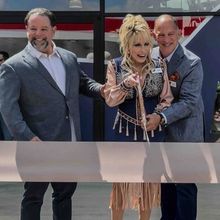 Photos: Dolly Parton Makes Surprise Appearance at Grand Opening of Dolly's Tennessean