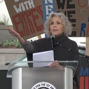 Video: Jane Fonda Protests Against Trump Takeover at the Kennedy Center