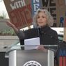 Video: Jane Fonda Protests Against Trump Takeover at Kennedy Center
