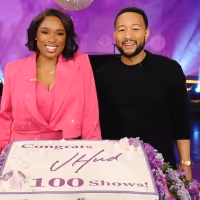 VIDEO: Jennifer Hudson Celebrates 100th Episode with John Legend Video