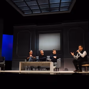 ART Hosts Student Matinee Performance With Bobby Cannavale, James Corden, and Neil…