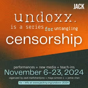 JACK Partners On A Timely New Festival Tackling Censorship
