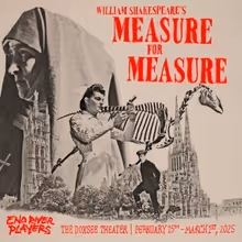MEASURE FOR MEASURE to be Presented by Eno River Players in February
