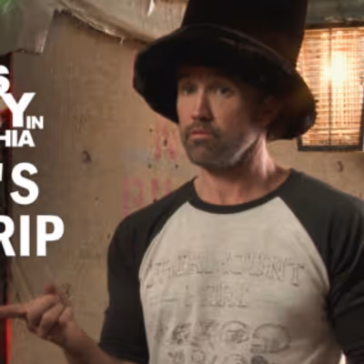 IT'S ALWAYS SUNNY IN PHILADELPHIA: The Gang Invokes Jamiroquai at a Roadside Camp