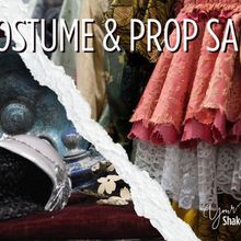 The Shakespeare Theatre of New Jersey to Host Costume and Prop Sale