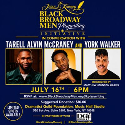 Tarell Alvin McCraney to Join Black Broadway Men Playwriting Initiative Panel in NYC