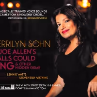 Gerrilyn Sohn to Debut IF JOE ALLEN'S WALLS COULD SING & OTHER HIDDEN GEMS at Don't…