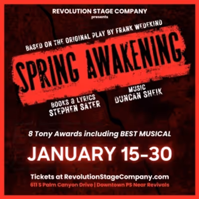 Previews: SPRING AWAKENINGS at Revolution Stage Company