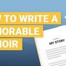 Tune In to A New Workshop On How To Write A Memorable Memoir