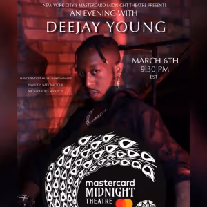 HAMILTON & The Voice Alum Deejay Young to Headline Concert at Mastercard Midnight…