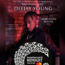 HAMILTON & The Voice Alum Deejay Young to Headline Concert at Mastercard Midnight…