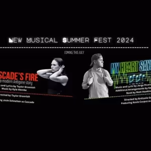 Previews: MY HEART SAYS GO and CASCADE'S FIRE Headline Tesseract's New Musical…