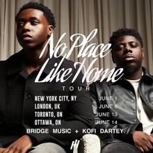 Bridge Music + Kofi Dartey to Bring NO PLACE LIKE HOME Tour to TD Music Hall