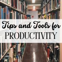 Student Blog: Tips and Tools for Productivity