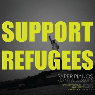 Mary Kouyoumdjian's PAPER PIANOS Sets World Premiere Recording