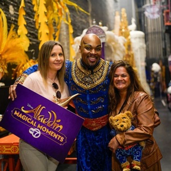 ALADDIN and ABC7 Eyewitness News Launch 'Magical Moments' Audience Experience Photo
