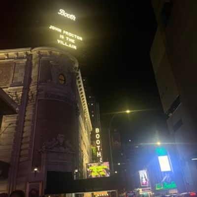 Student Blog: John Proctor is the Villain: Finding Pieces of Theatre to Connect to