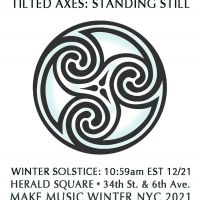 Tilted Axes Performs In Herald Square For The Winter Solstice