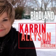 BWW Review: KARRIN ALLYSON SINGS MOSE ALLISON ...and Soars at Birdland