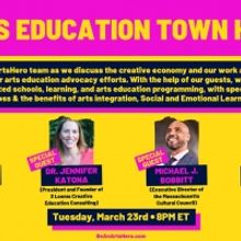 Be An #ArtsHero to Hold Arts Education Town Hall