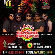 Inner Circle And Ras Mista Fyah To Perform in Orlando