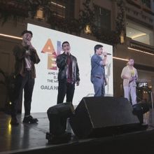 Video: AHEB Understudies Jam, Benedix, Khalil and MC Sing 'With A Smile'