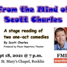 Placer Rep Shares Two One-Act Comedies from the Mind of Scott Charles