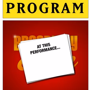 AT THIS PERFORMANCE... to Return to Green Room 42 in July
