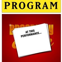 AT THIS PERFORMANCE... to Return to Green Room 42 in July