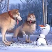 VIDEO: Check Out the New Olaf Digital Short 'Doggies' Featuring Josh Gad