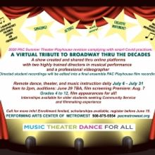 Performing Arts Center of MetroWest Announces Summer Theater Program