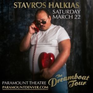 Stavros Halkias to Perform at Paramount Theatre in March