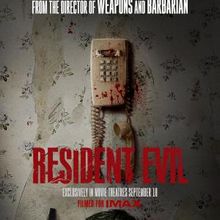 RESIDENT EVIL Reboot to Release New Poster Ahead of Theatrical Debut