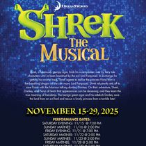 SHREK THE MUSICAL is Coming to To Yorktown Stage This November