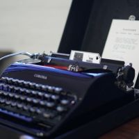 Shattered Globe Theatre Raffles Off Vintage Typewriter From Tom Hanks' Personal…