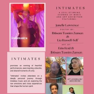Janelle Lawrence Presents INTIMATES A Soul-Stirring Evening Of Music And Art…