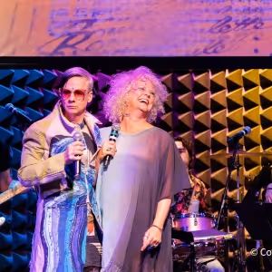 Photos: John Cameron Mitchell & Amber Martin in CASSETTE ROULETTE At Joe's Pub