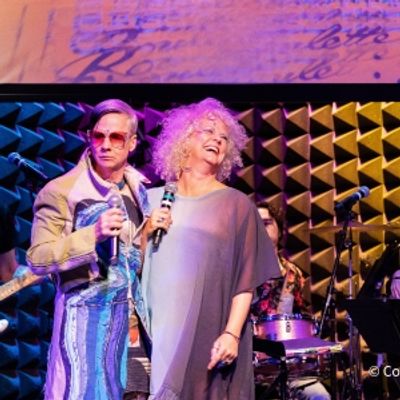 Photos: John Cameron Mitchell &amp; Amber Martin in CASSETTE ROULETTE At Joe's Pub