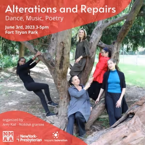 Amy Kail to Present ALTERATIONS AND REPAIR in Fort Tryon Park in June