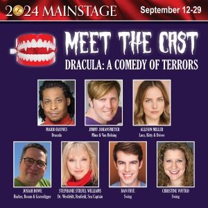 Cast Set For Connecticut Premiere of DRACULA: A COMEDY OF TERRORS at Branford's…