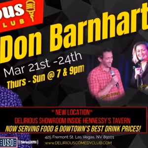 Delirious Comedy Club to Expand on Fremont Street