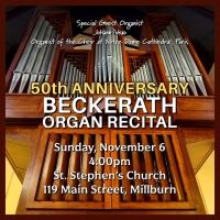 French Organist Johann Vexo to Perform at St. Stephen's Beckerath Organ Recital in No Interview