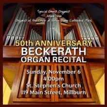 French Organist Johann Vexo to Perform at St. Stephen's Beckerath Organ Recital in No