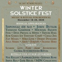 The Shift Network Announces Winter Solstice Fest, Featuring Shpongle, John Butler…